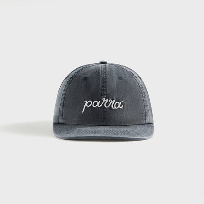Men Kith by Parra Scripted 6 Panel Cap - Navy
