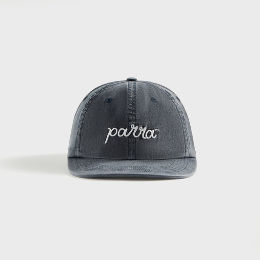 Men Kith by Parra Scripted 6 Panel Cap - Navy