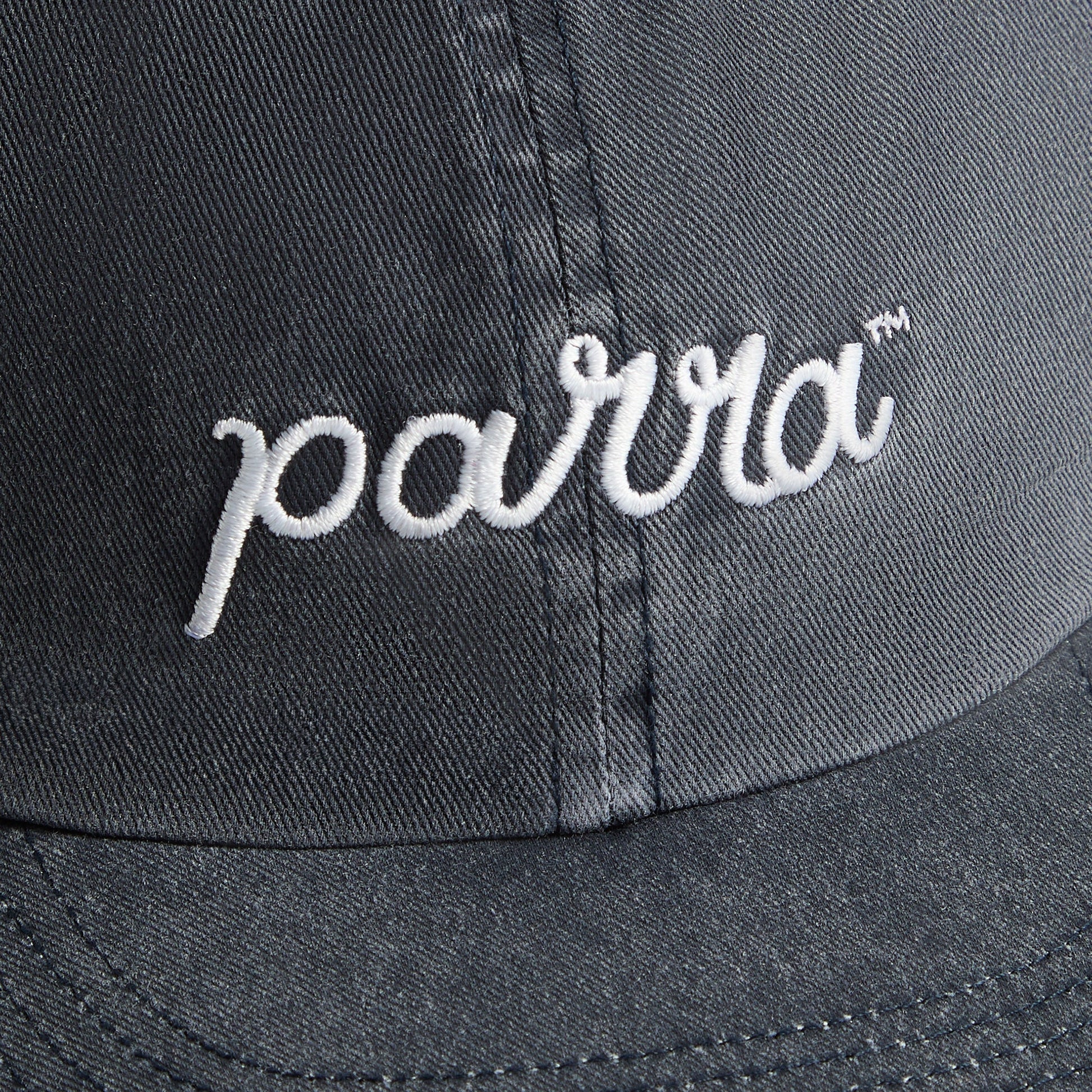 Men Kith by Parra Scripted 6 Panel Cap - Navy