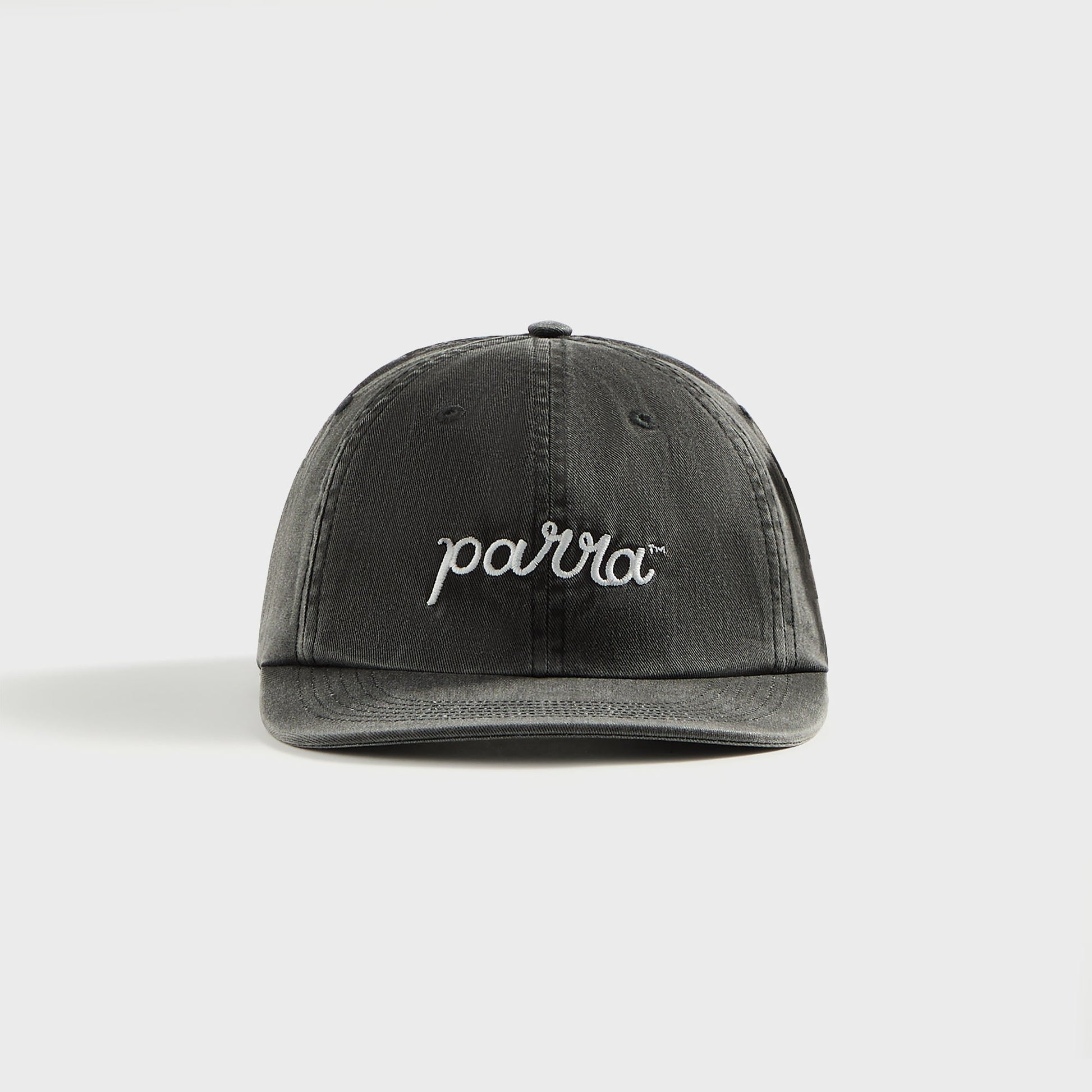 Men Kith by Parra Scripted 6 Panel Cap - Washed Black