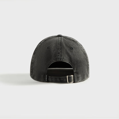 Men Kith by Parra Scripted 6 Panel Cap - Washed Black