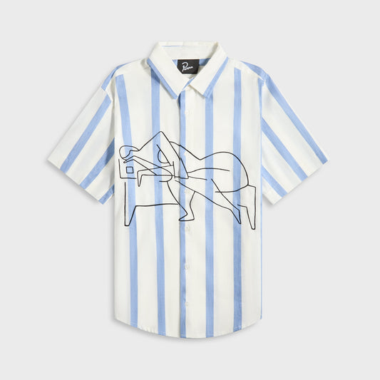 Men Kith by Parra Sleep Now Shirt - Blue