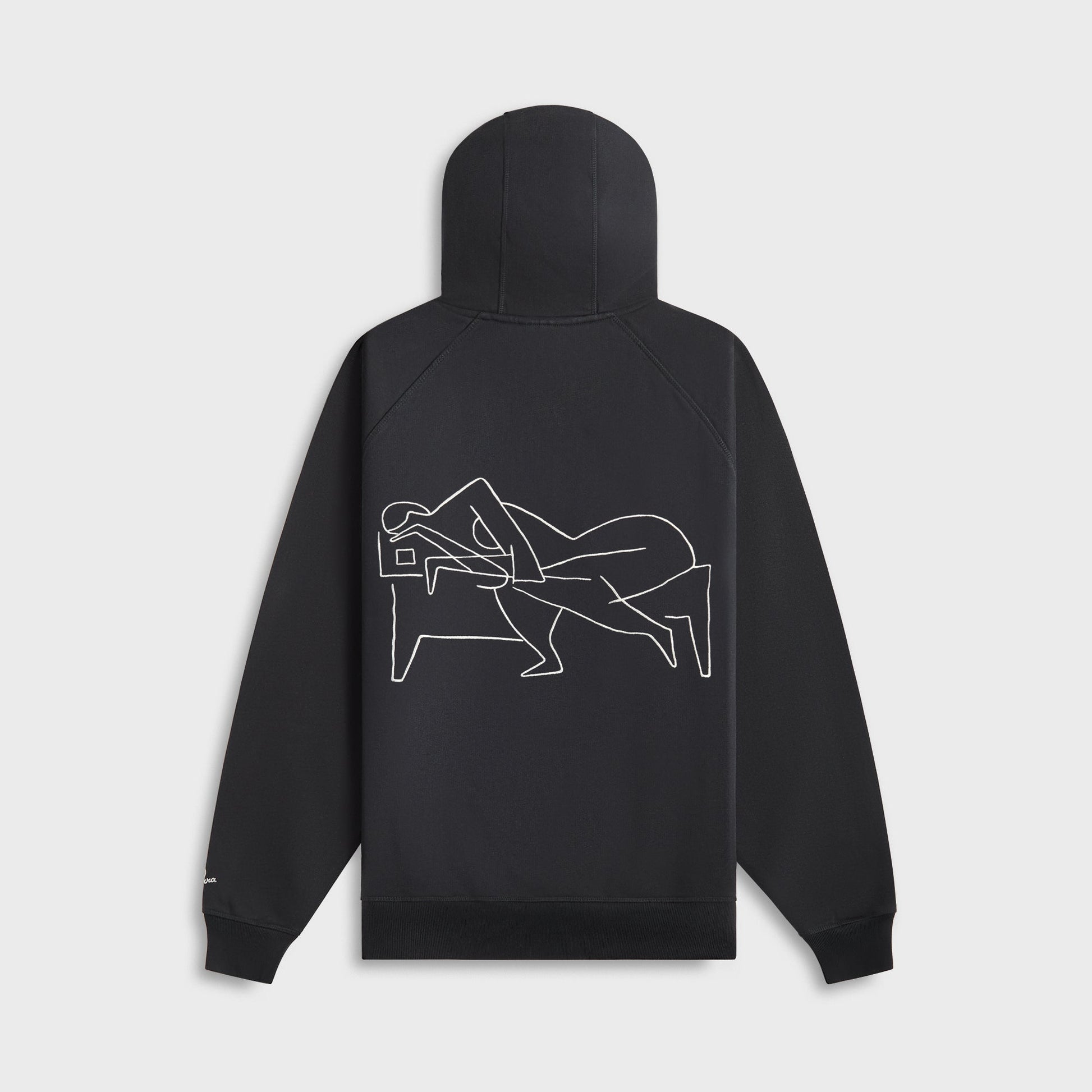 Men Kith by Parra Sleep Now Hooded Sweatshirt - Black