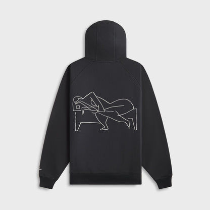 Men Kith by Parra Sleep Now Hooded Sweatshirt - Black