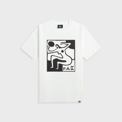 Men Kith by Parra Ball Sports Tee - White