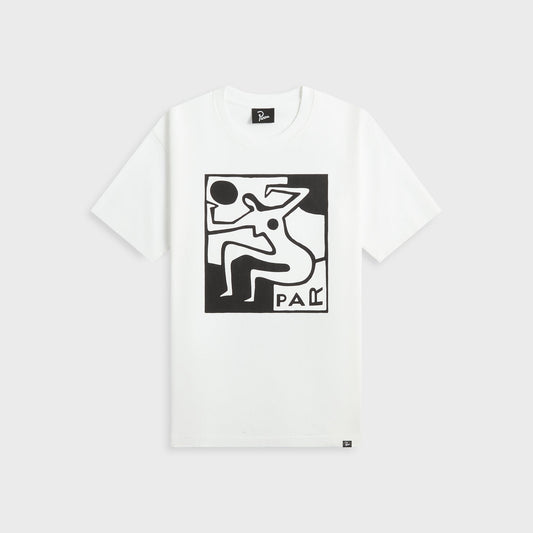 Men Kith by Parra Ball Sports Tee - White