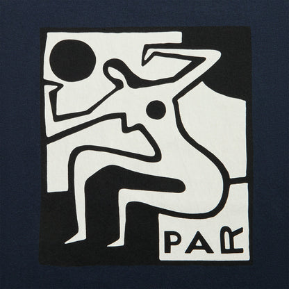 Men Kith by Parra Ball Sports Tee - Navy Blue