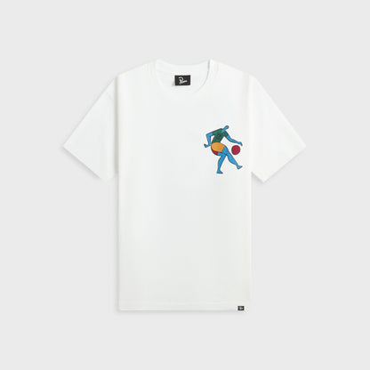 Men Kith by Parra Vase Delivery Tee - White
