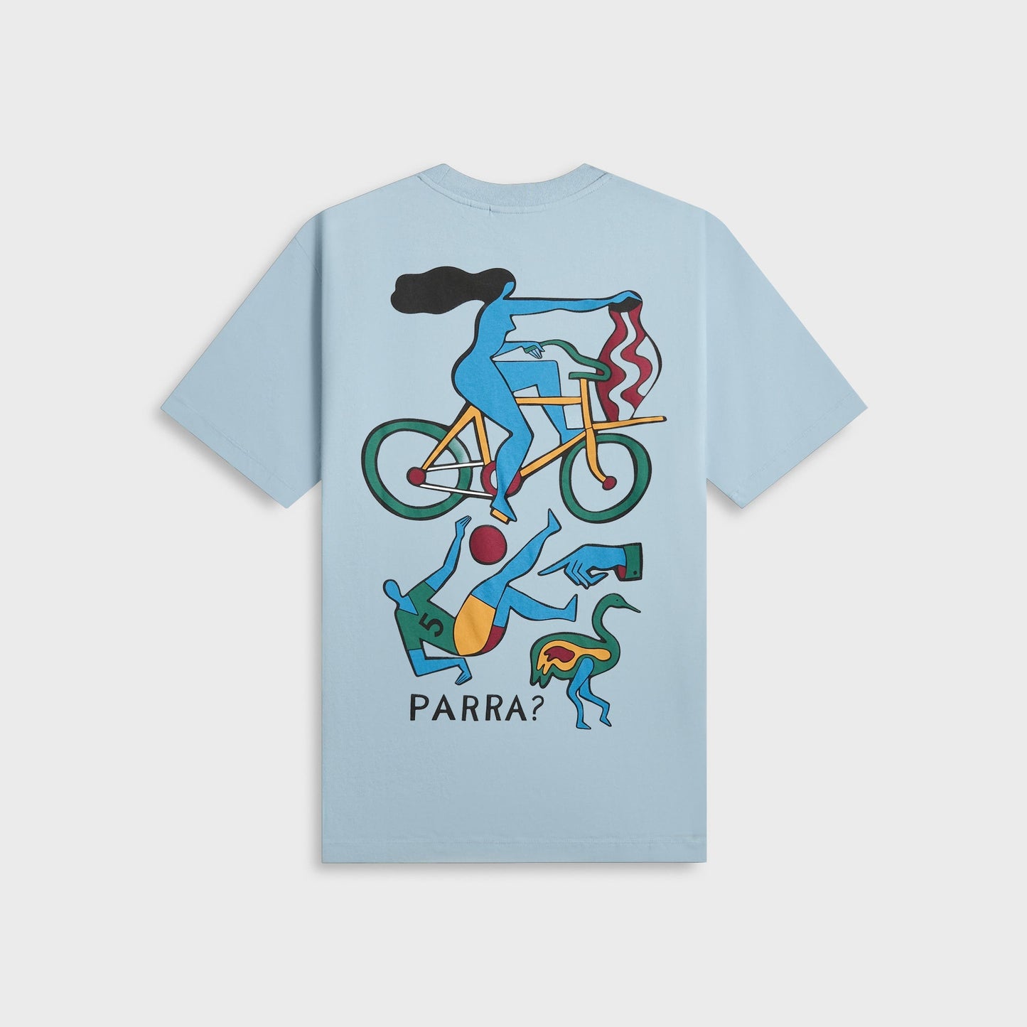 Men Kith by Parra Vase Delivery Tee - Light Blue