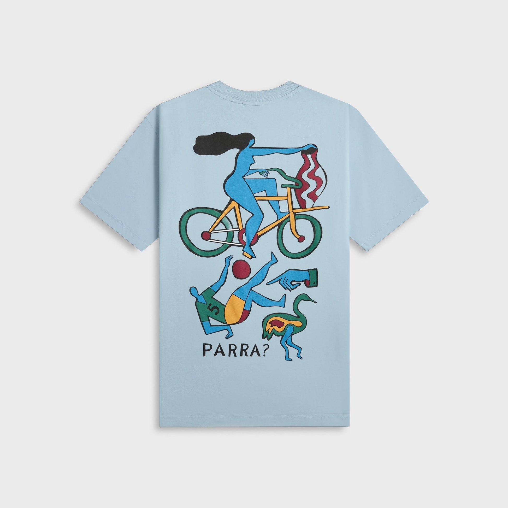 Men Kith by Parra Vase Delivery Tee - Light Blue