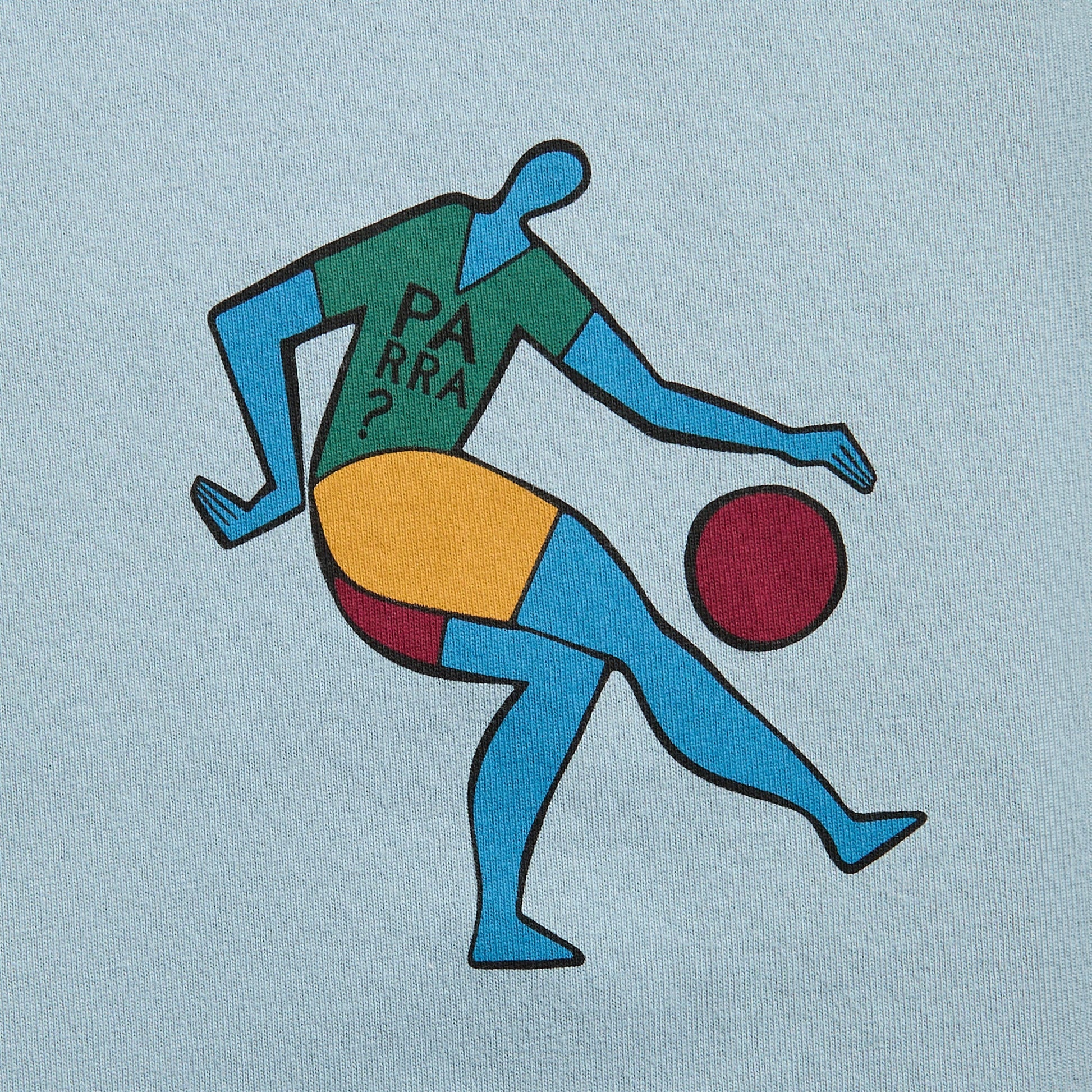 Men Kith by Parra Vase Delivery Tee - Light Blue