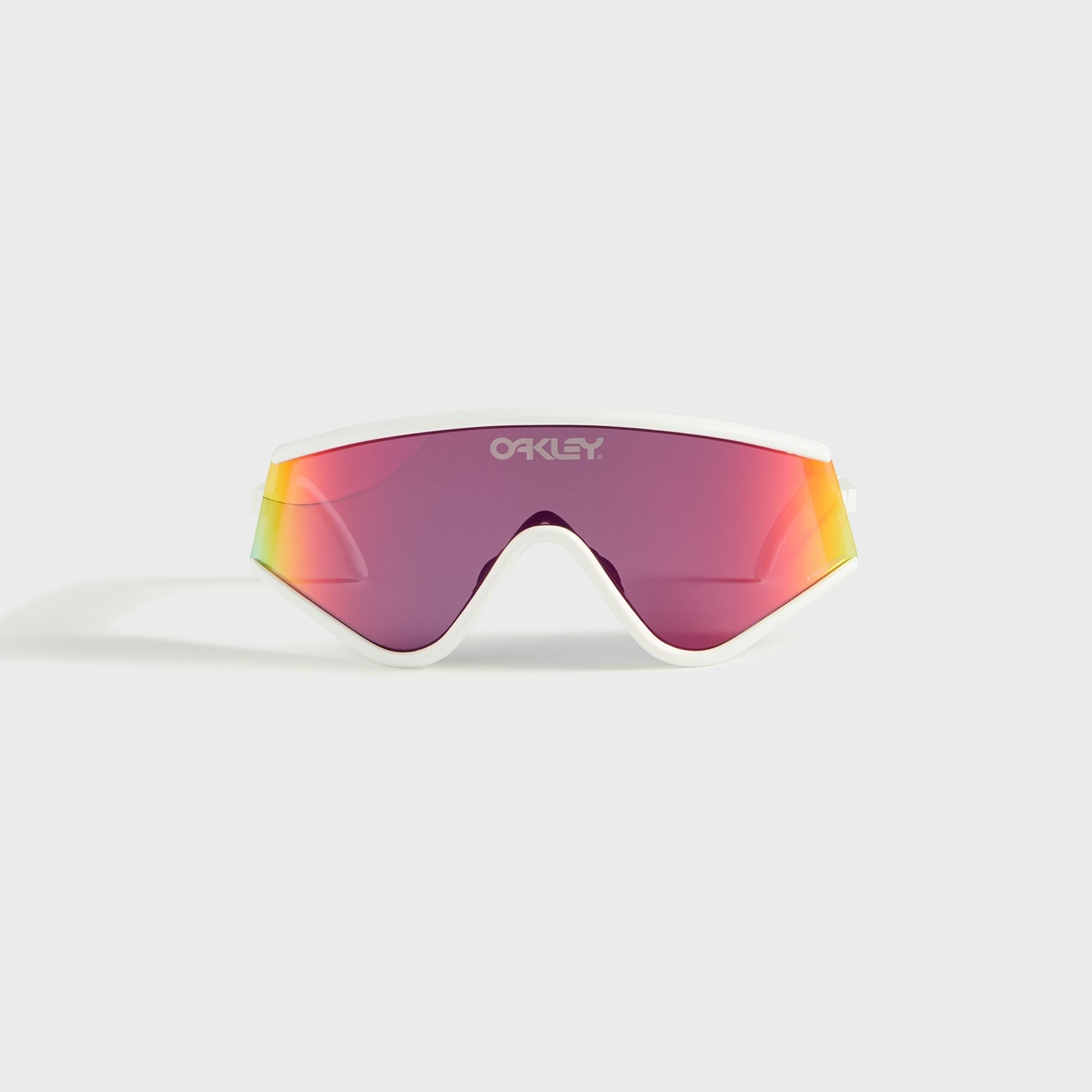Men Kith Oakley Eyeshade - White / Prizm Road