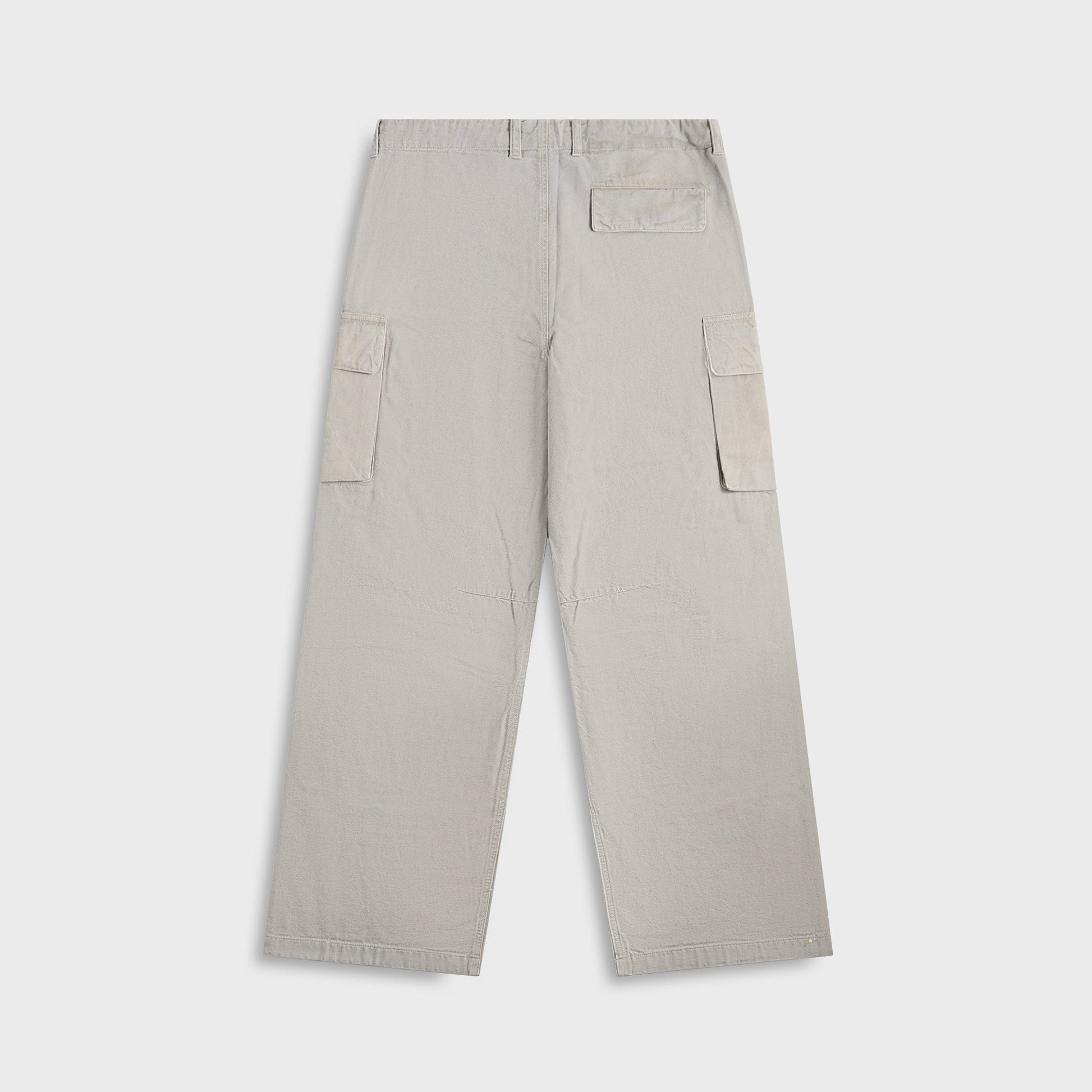 Men Kith Our Legacy Mount Cargo Pant in Stone Gravel Draping Canvas - Grey