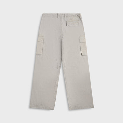 Men Kith Our Legacy Mount Cargo Pant in Stone Gravel Draping Canvas - Grey
