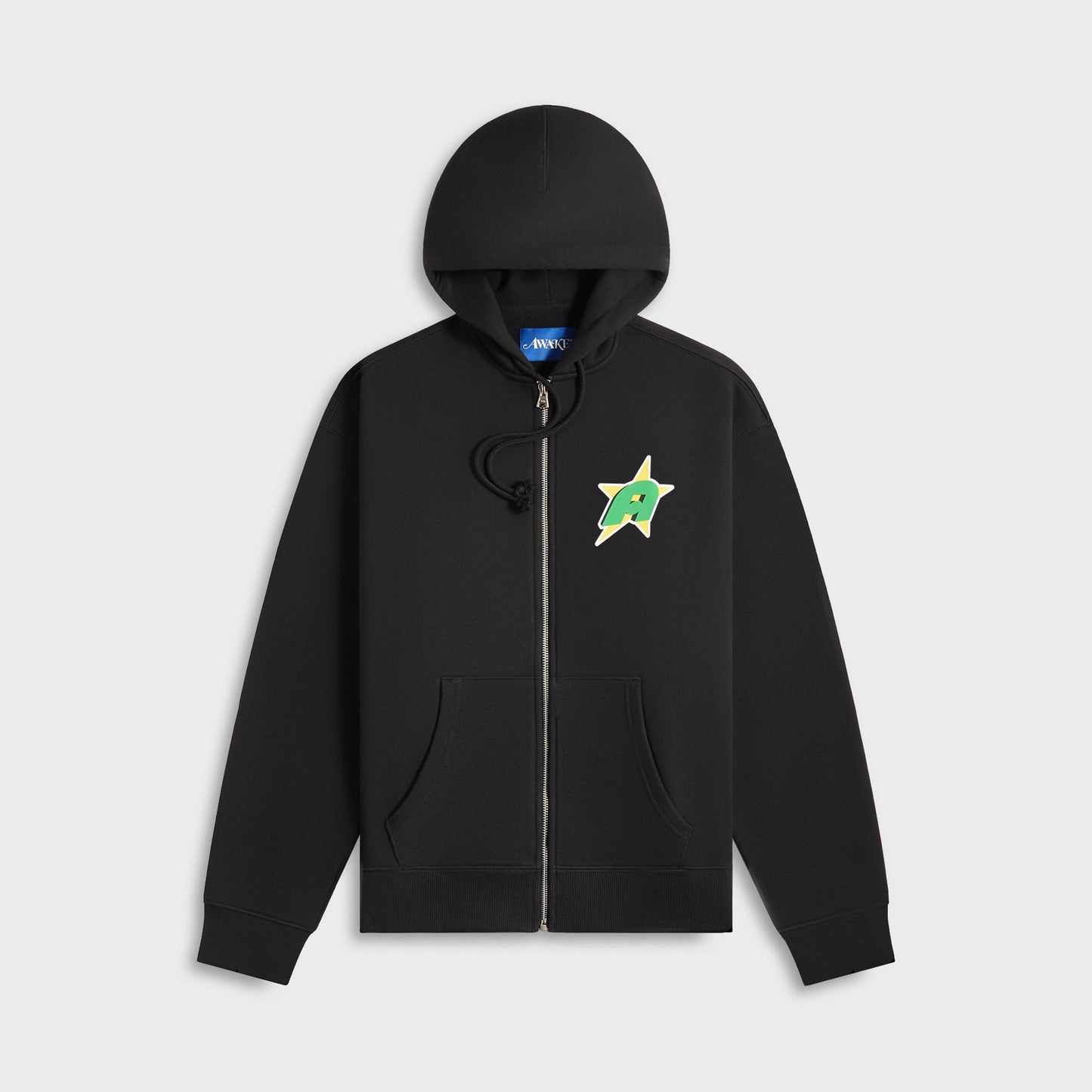 Men Kith Awake NY Star A Zip Up Hoodie - Black