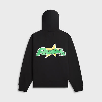 Men Kith Awake NY Star A Zip Up Hoodie - Black