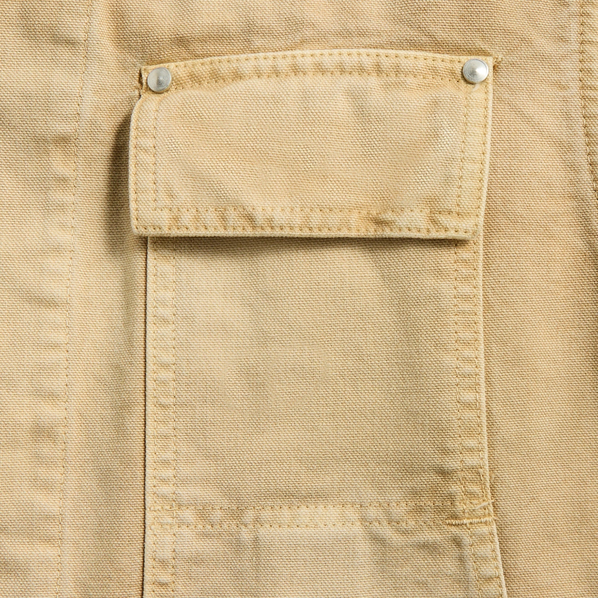 Men Kith Auralee Organic Cotton Duck Blouson - Light Beige