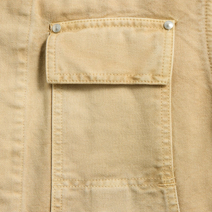 Men Kith Auralee Organic Cotton Duck Blouson - Light Beige
