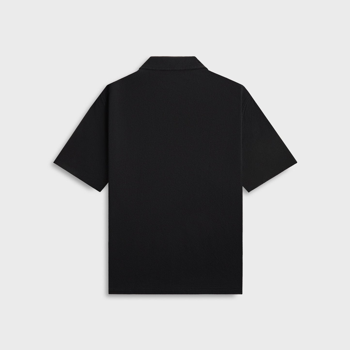 Men Kith Our Legacy Box Shirt - Black Crochet Weave