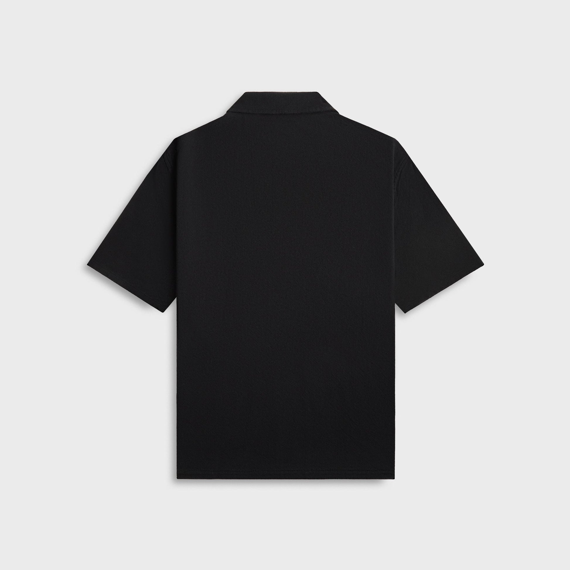 Men Kith Our Legacy Box Shirt - Black Crochet Weave