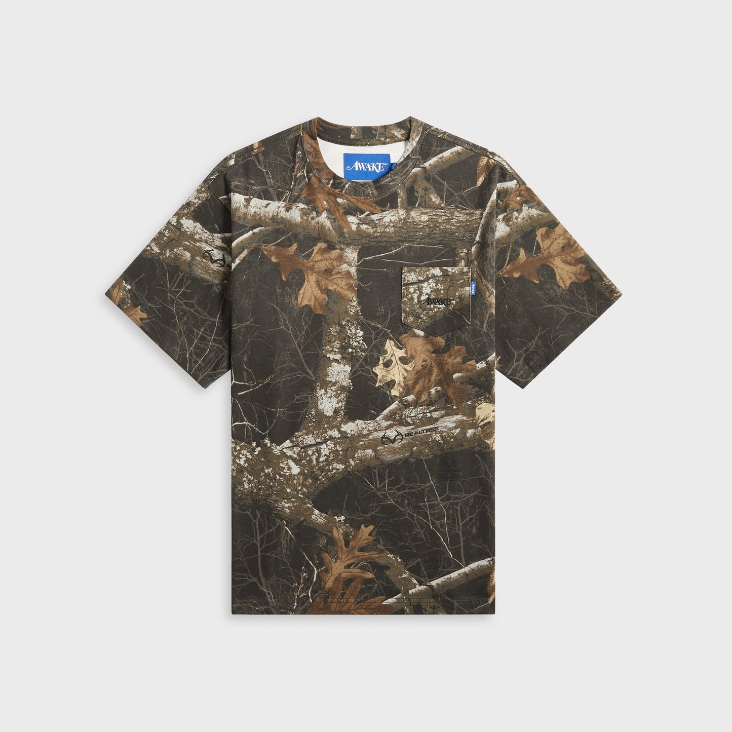 Men Kith Awake NY Pocket Tee - Shadow