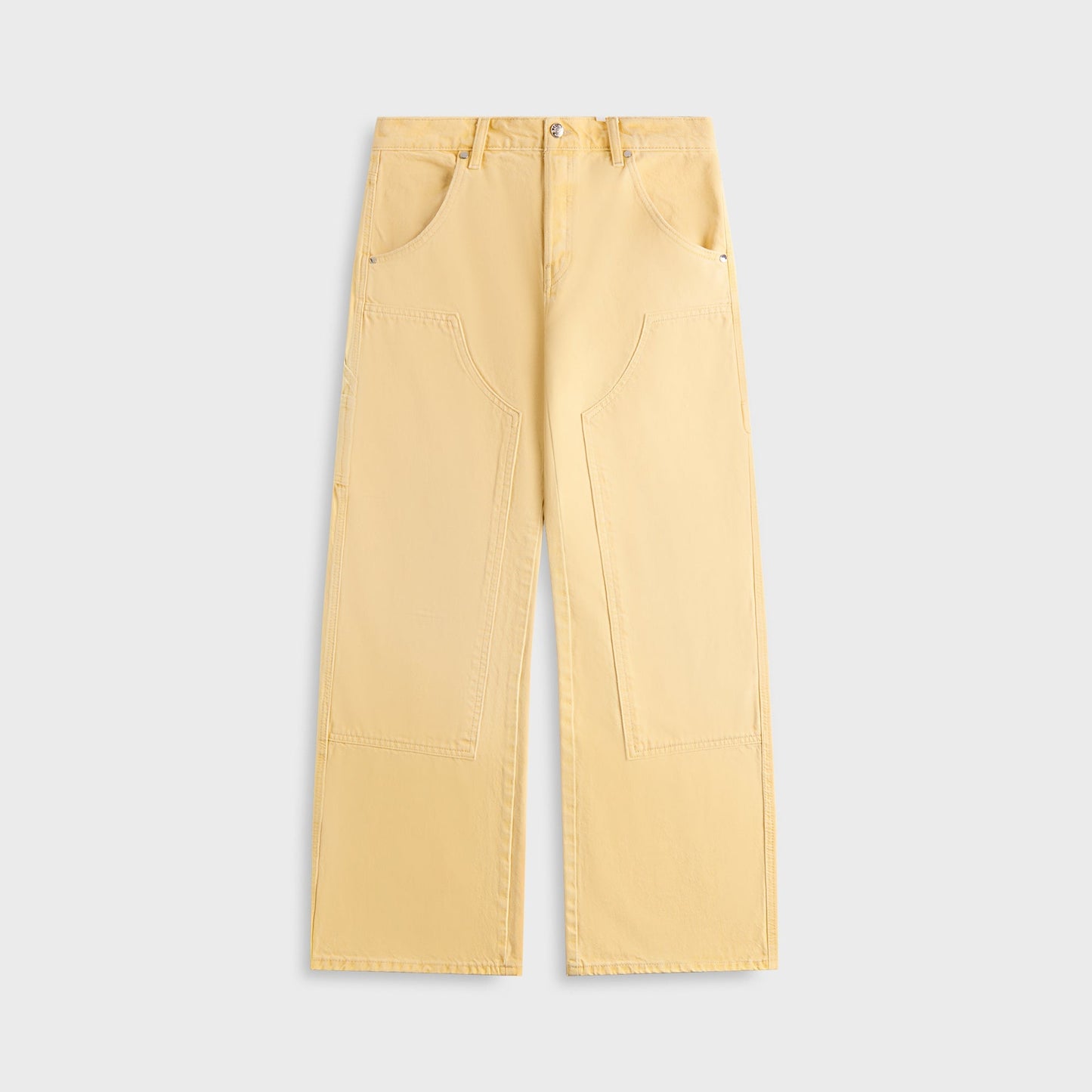 Women Kith EB Denim Enzo Mid Rise Carpenter - Butter