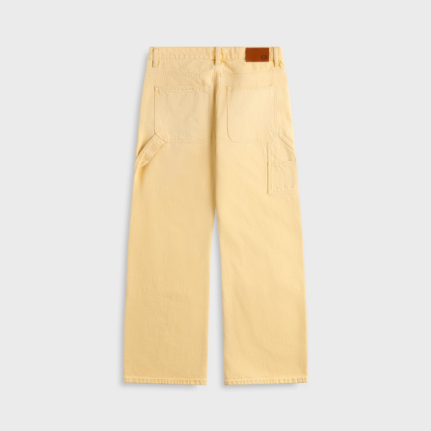 Women Kith EB Denim Enzo Mid Rise Carpenter - Butter
