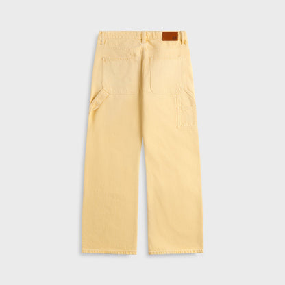 Women Kith EB Denim Enzo Mid Rise Carpenter - Butter