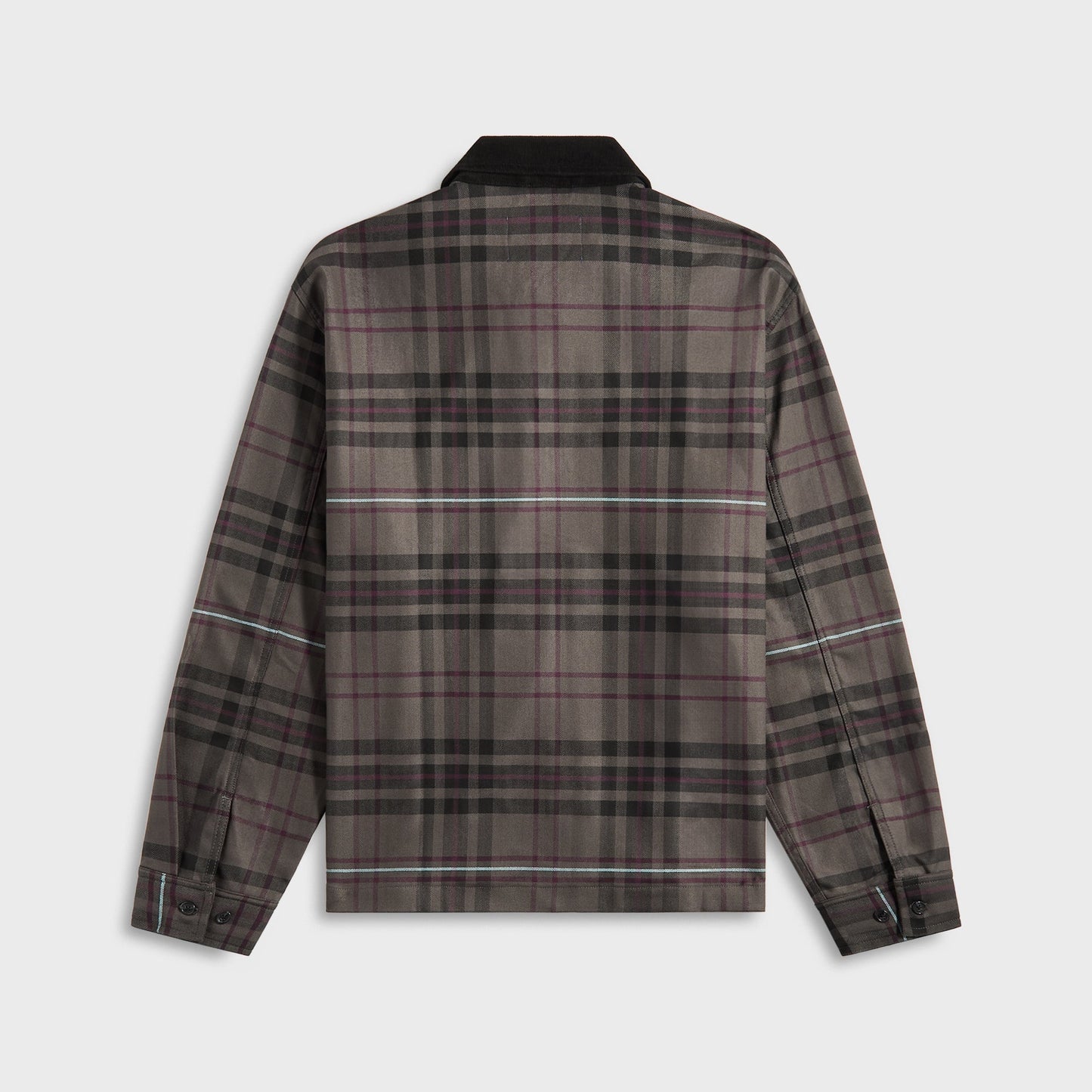 Men Kith Awake NY Plaid Flannel Shirt - Brown