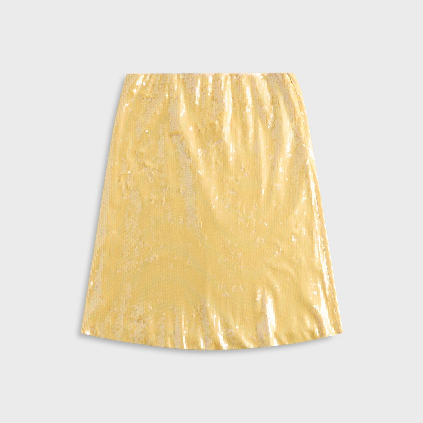 Women Kith Isabelle Sequin Midi Skirt - Honey Butter