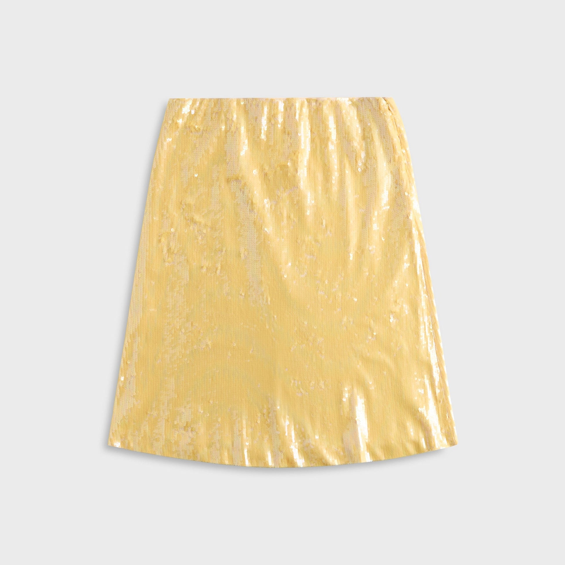 Women Kith Isabelle Sequin Midi Skirt - Honey Butter
