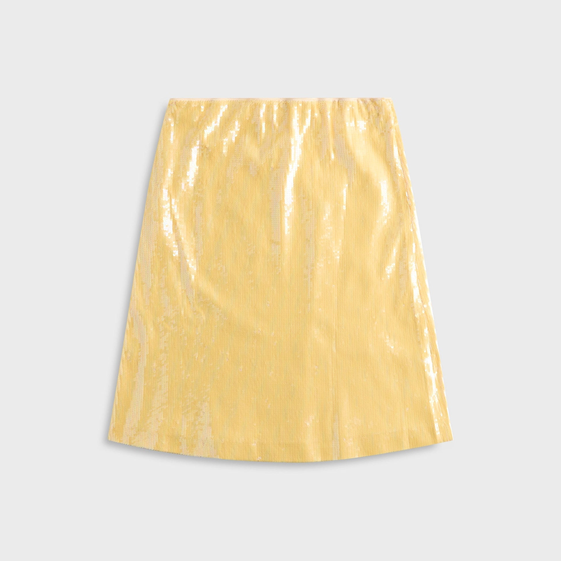 Women Kith Isabelle Sequin Midi Skirt - Honey Butter