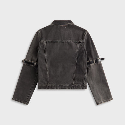 Women Kith Coperni Hybrid Denim Short Jacket - Black