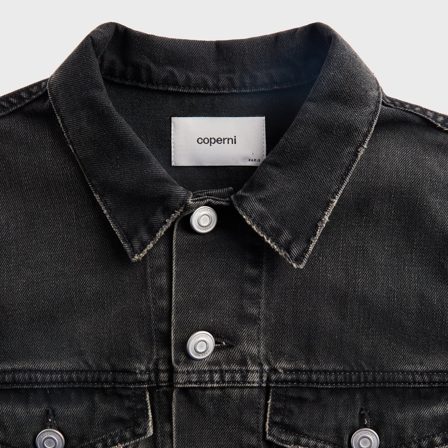 Women Kith Coperni Hybrid Denim Short Jacket - Black
