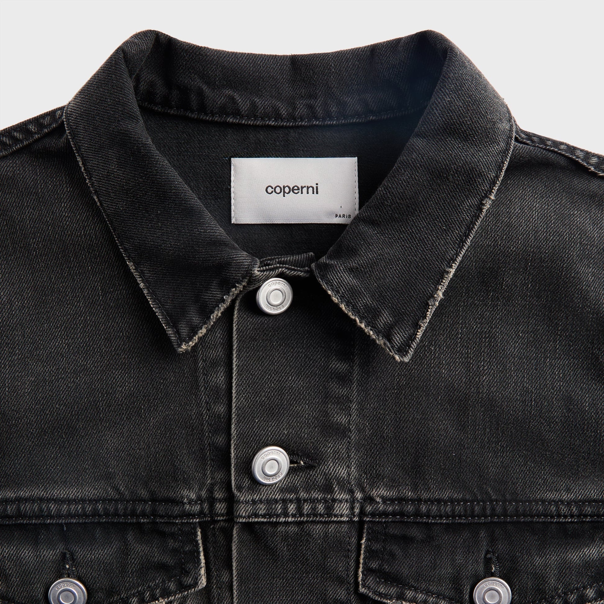 Women Kith Coperni Hybrid Denim Short Jacket - Black