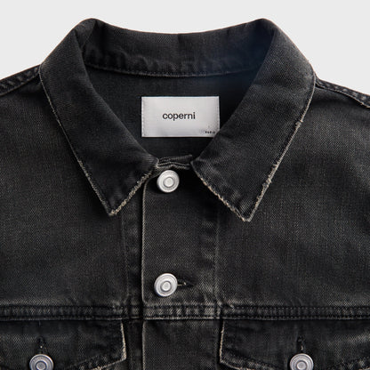 Women Kith Coperni Hybrid Denim Short Jacket - Black