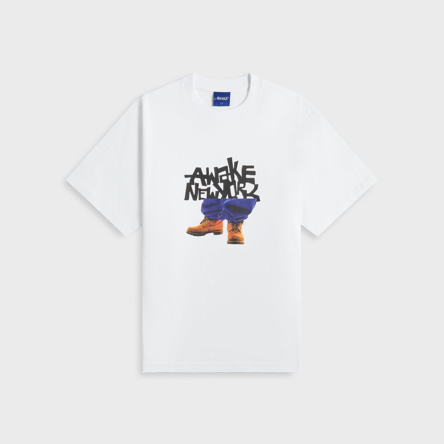 Men Kith Awake NY Stomper Tee - White