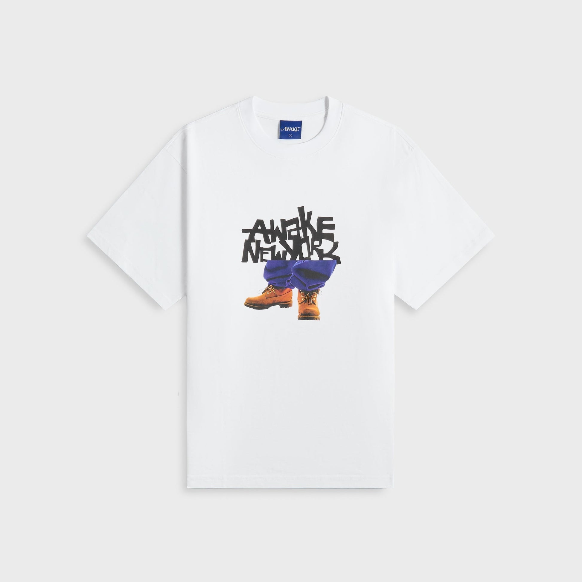 Men Kith Awake NY Stomper Tee - White