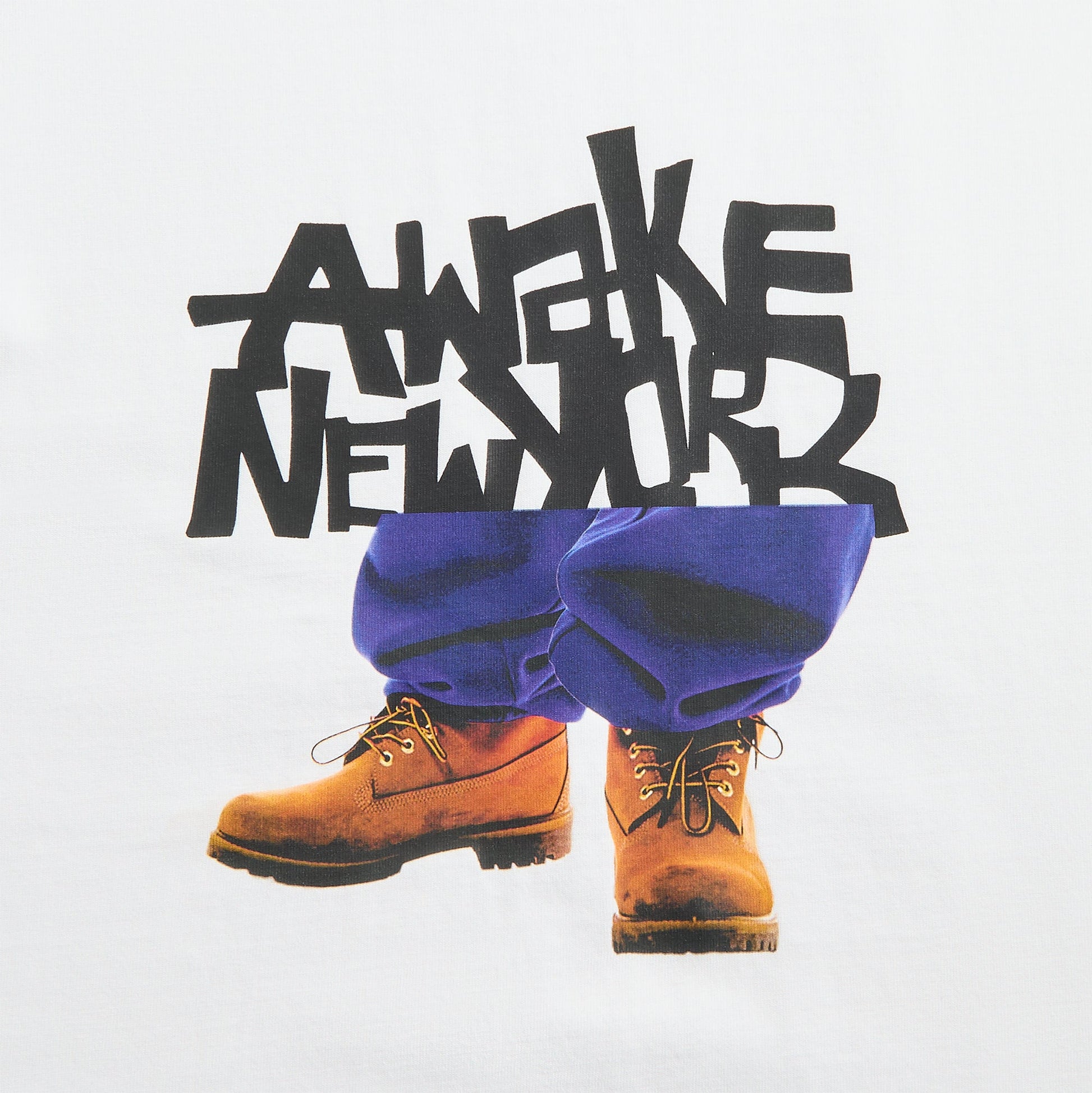 Men Kith Awake NY Stomper Tee - White