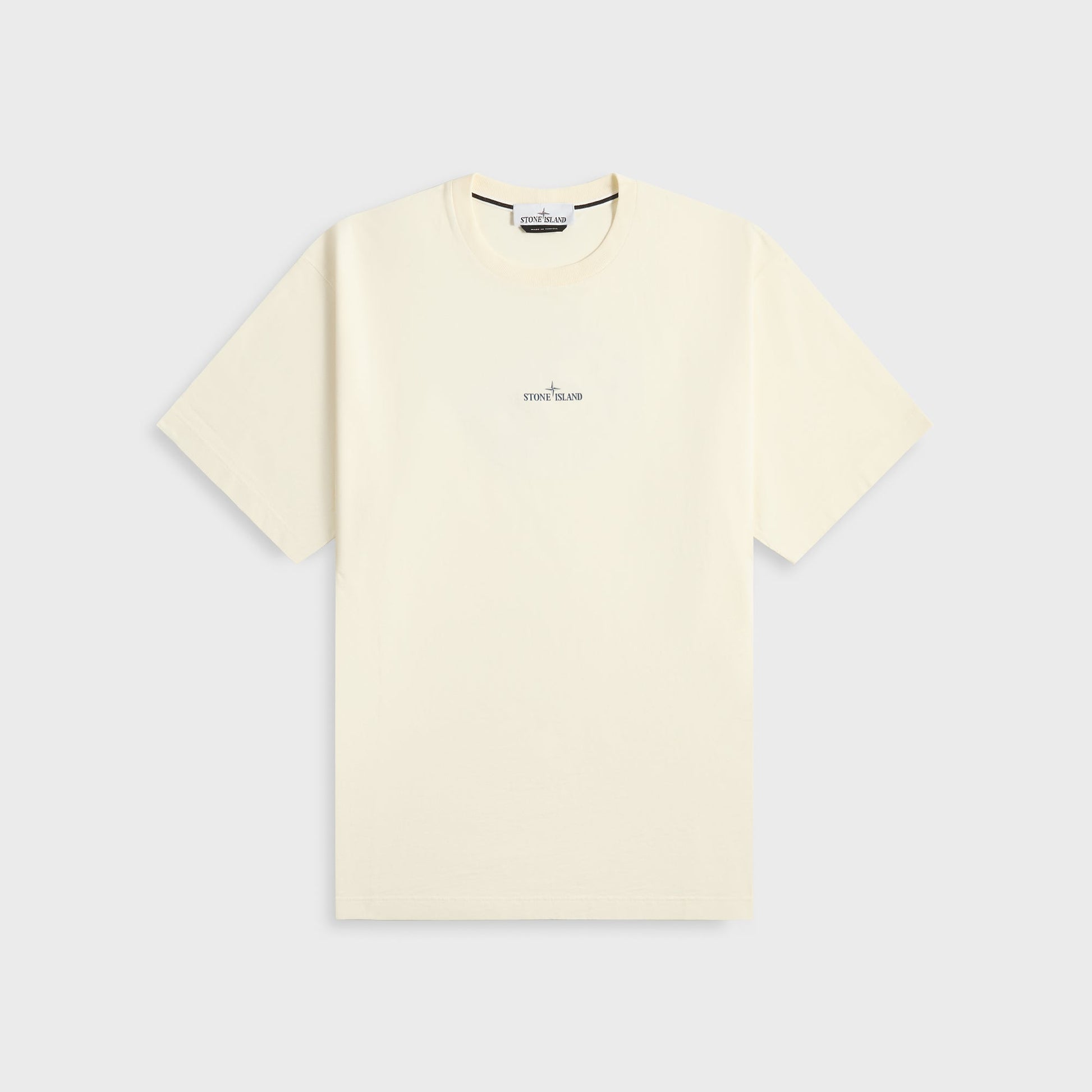 Men Kith Stone Island Compass Camo Tee - Ivory