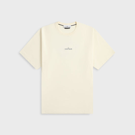 Men Kith Stone Island Compass Camo Tee - Ivory