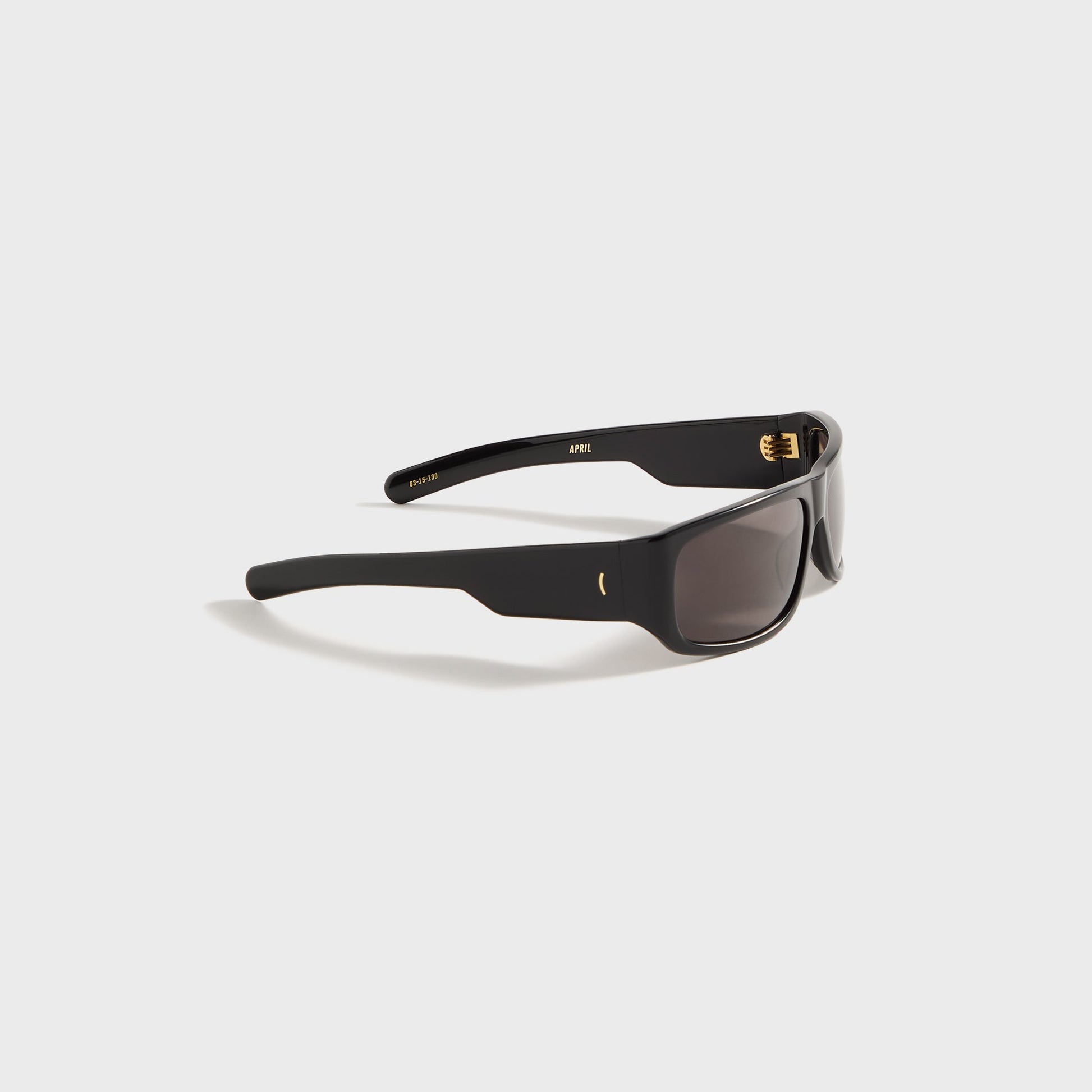 Men Kith Flatlist April - Solid Black / Solid Black Lens