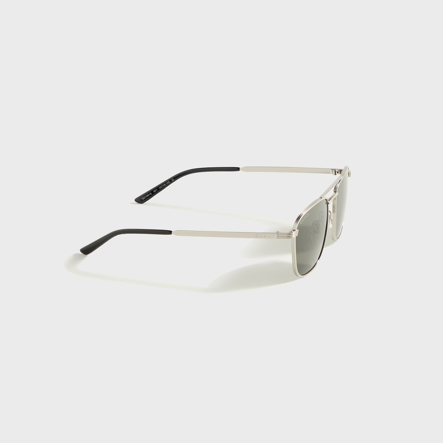 Men Kith Gucci Square Sunglasses - Silver