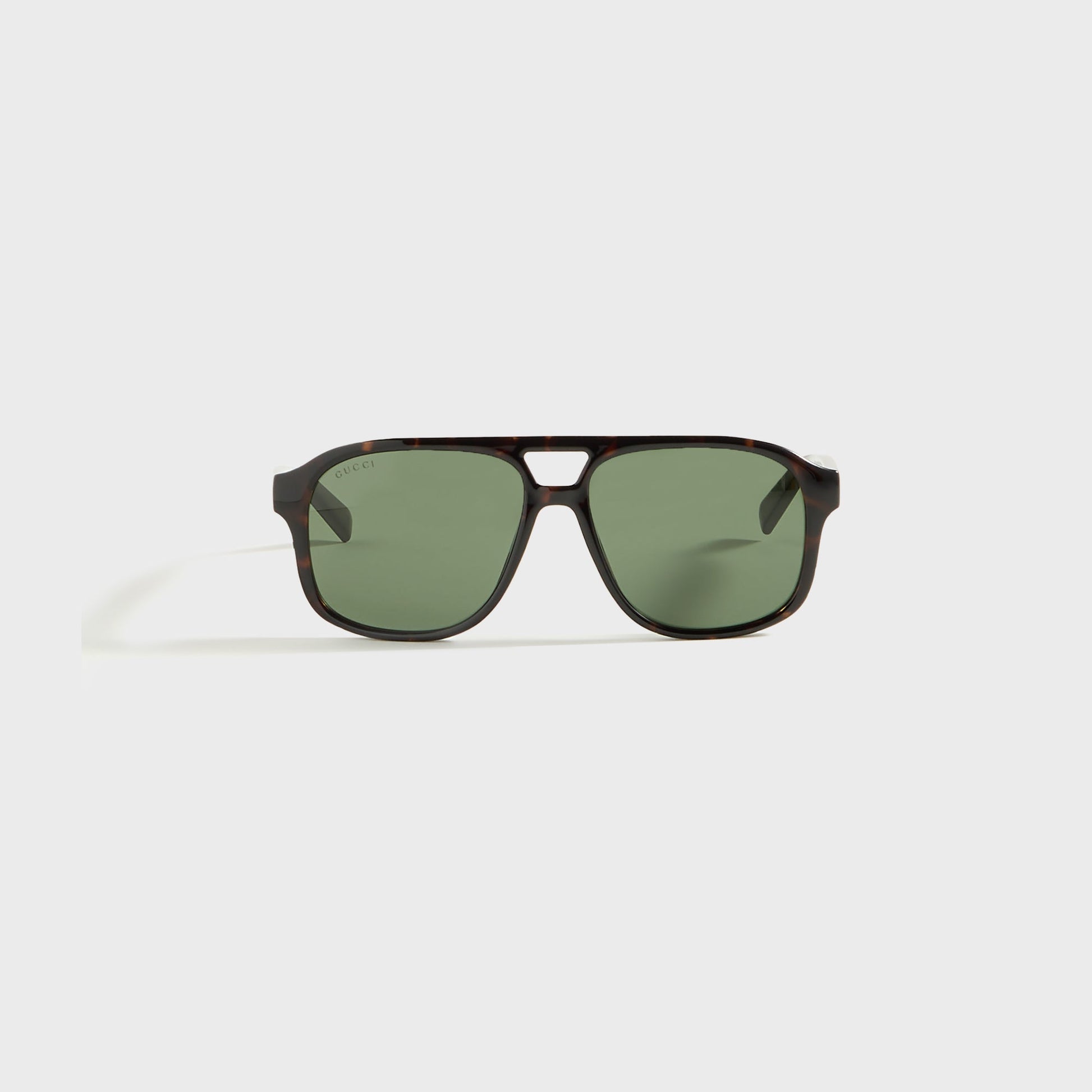 Men Kith Gucci Aviator Sunglasses - Tortoise