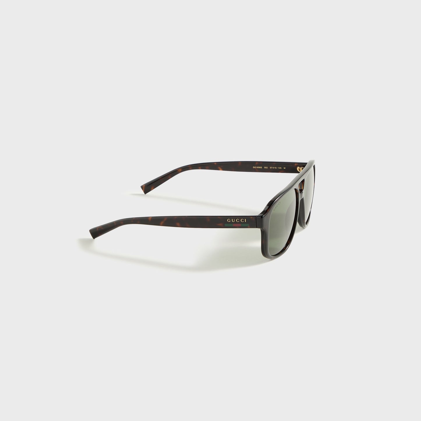 Men Kith Gucci Aviator Sunglasses - Tortoise