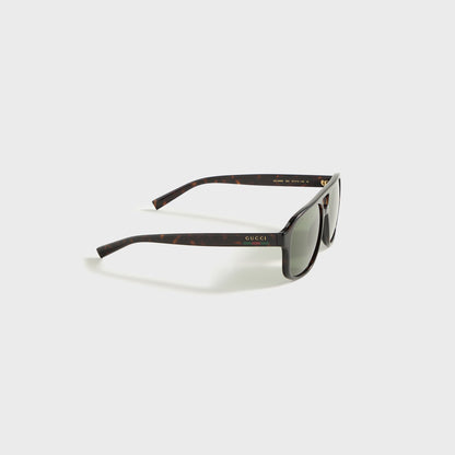 Men Kith Gucci Aviator Sunglasses - Tortoise