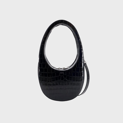 Women Kith Coperni Python Embossed Swipe Bag - Black