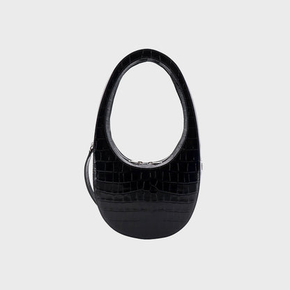 Women Kith Coperni Python Embossed Swipe Bag - Black