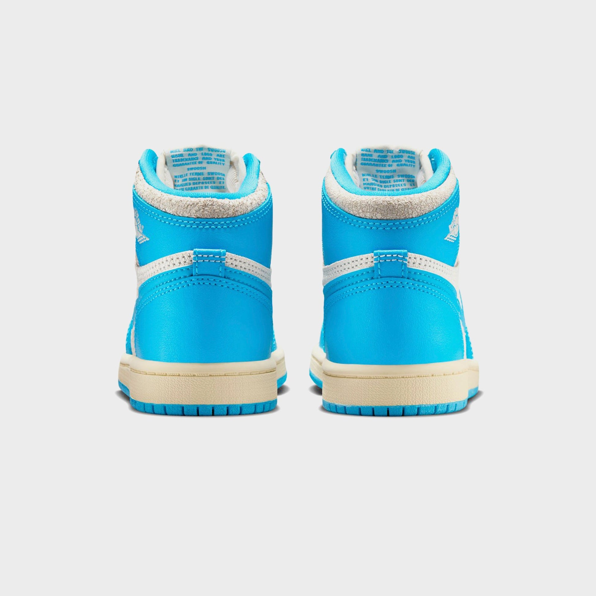 Kids Kith Jordan PS Air Jordan 1 Retro High OG - Dark Powder Blue / Blue / Sail