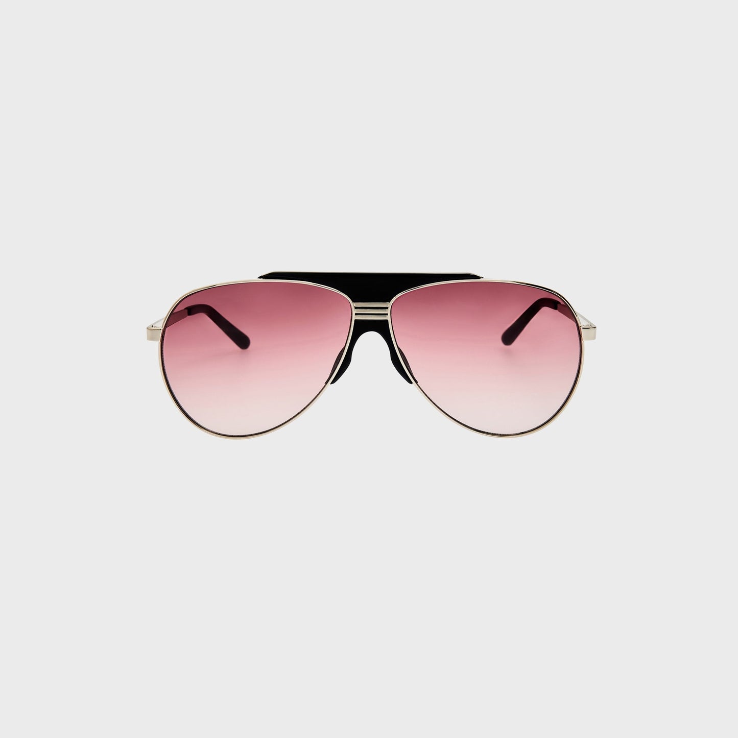 Women Kith The Attico Aviator Sunglasses - Silver